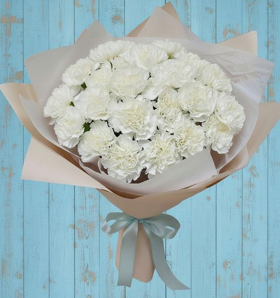 Букет цветов из: Гвоздики в Реммаш