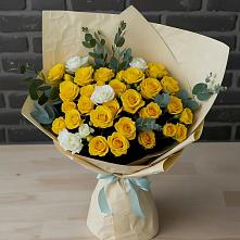 Букет цветов из:  Розы #REPLACE_PRED# Реммаш