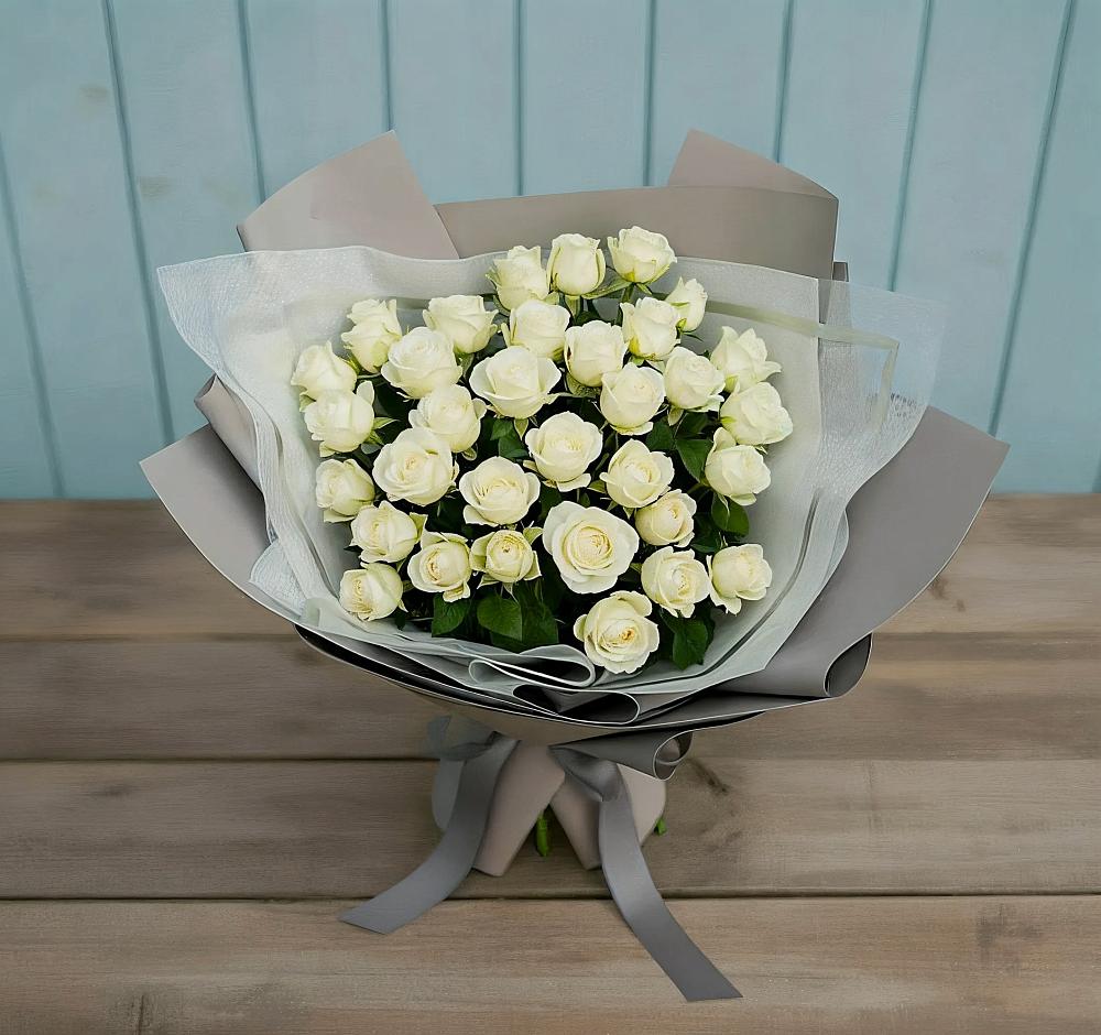 Букет Белоснежная нежность в Реммаш