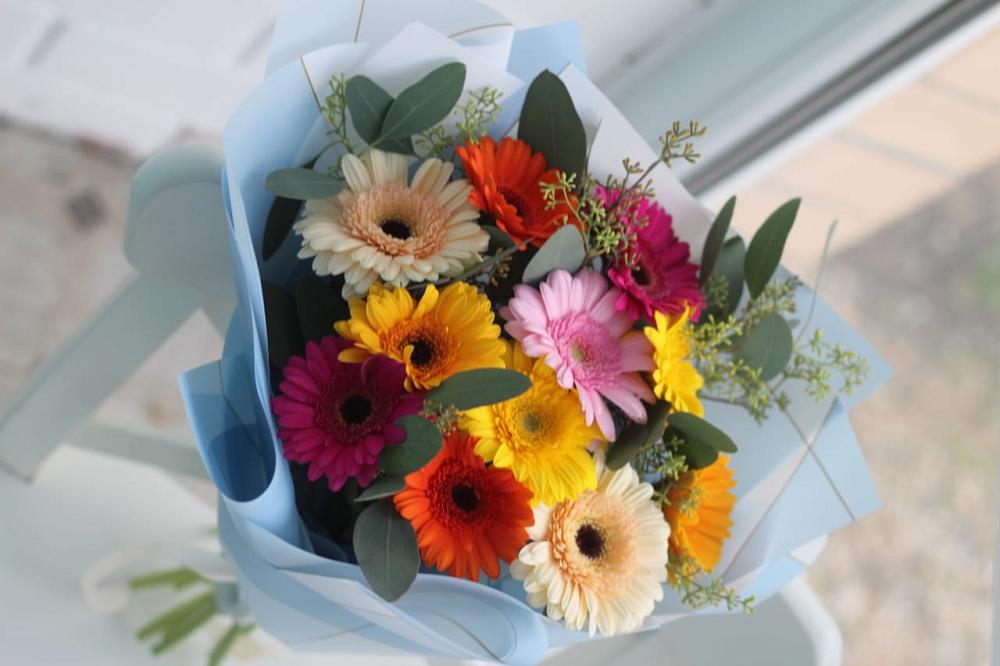 Букет цветов из: Герберы в Реммаш