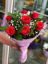 Букет цветов из:  Розы #REPLACE_PRED# Реммаш