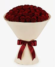 Букет 101 Бордовая роза Блэк Бакарра в Реммаш