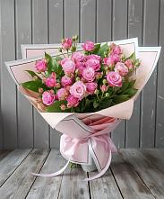 Букет Розовый кустик #REPLACE_PRED# Реммаш