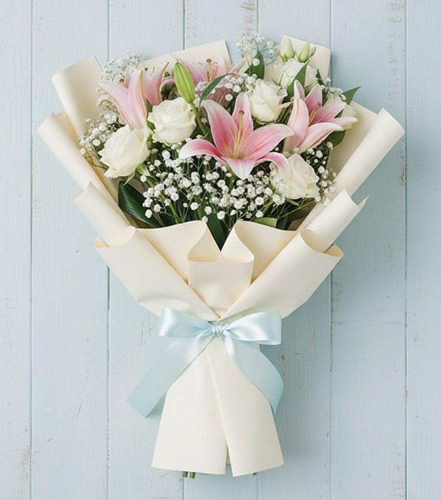 Букет цветов из: Лилии в Реммаш