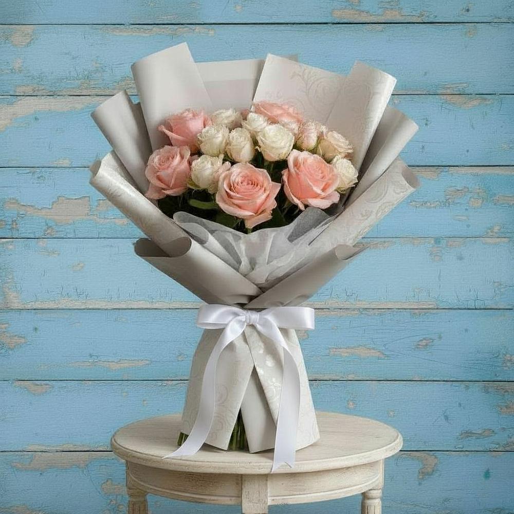 Букет цветов из: Розы в Реммаш