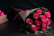 Букет 11 роз Пинк #REPLACE_PRED# Реммаш