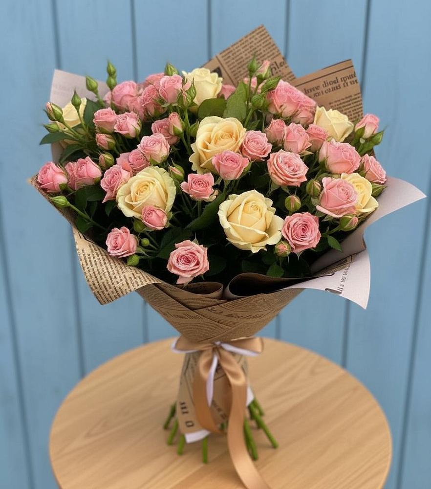 Букет цветов из: Розы в Реммаш