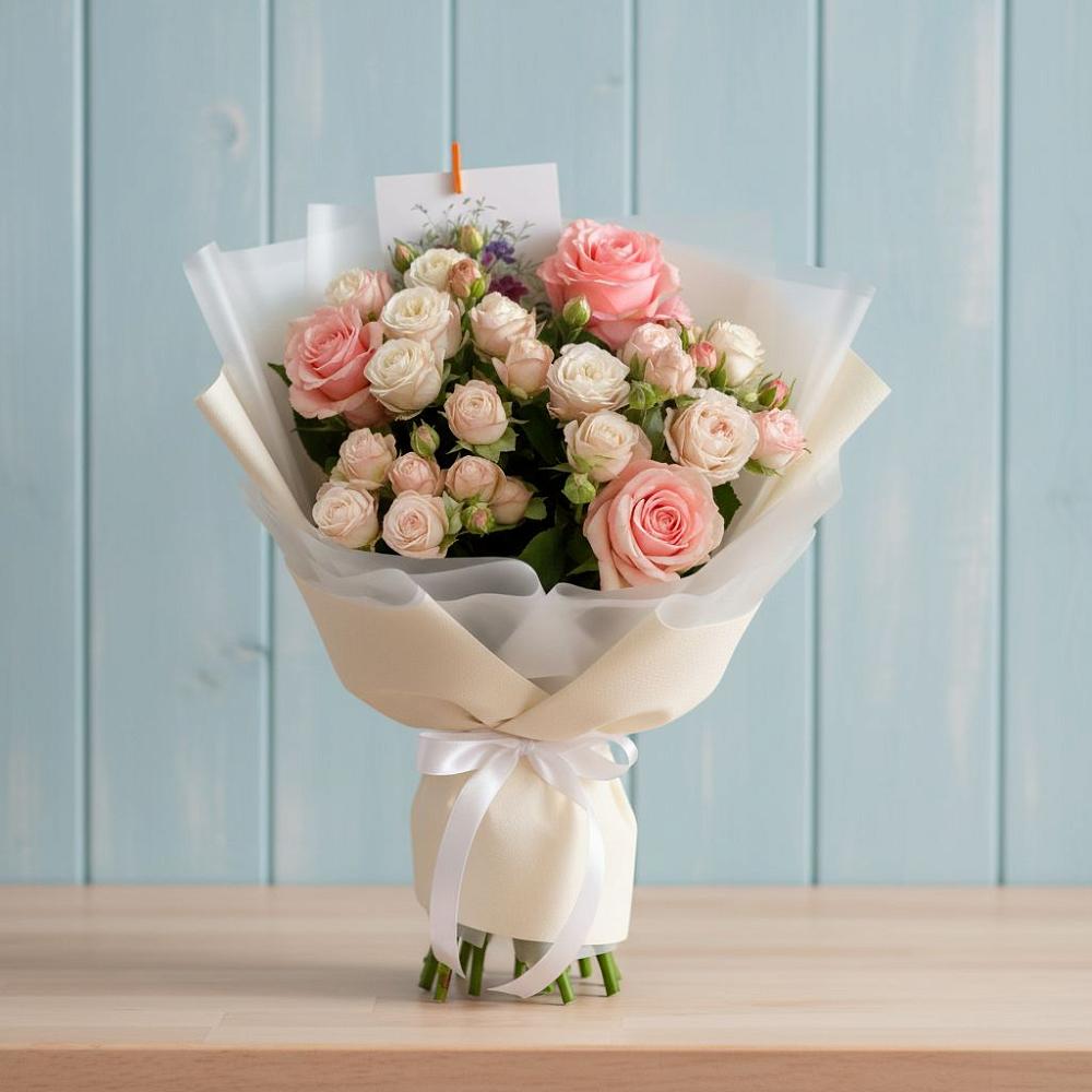 Букет цветов из: Розы в Реммаш