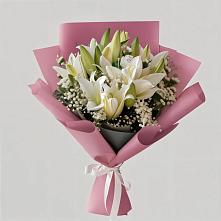 Букет цветов из:  Лилии в Реммаш