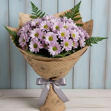 Букет цветов из:  Хризантемы #REPLACE_PRED# Реммаш