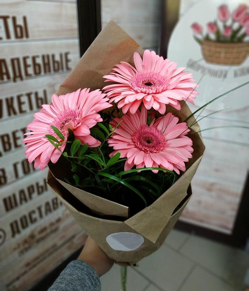 Букет цветов из: Герберы в Реммаш