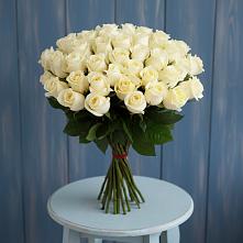 Букет 51 Белая роза Эдлесс Лав #REPLACE_PRED# Реммаш