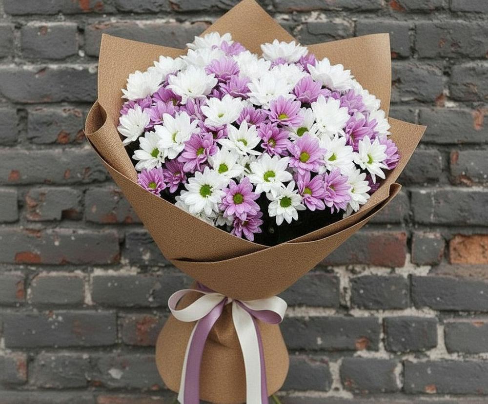 Букет цветов из: Хризантемы в Реммаш