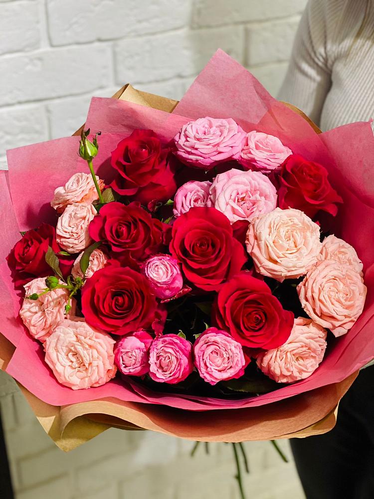 Букет цветов из: Розы в Реммаш