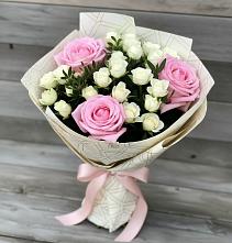 Букет цветов из:  Розы #REPLACE_PRED# Реммаш