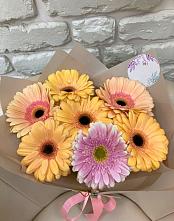 Букет цветов из:  Герберы #REPLACE_PRED# Реммаш