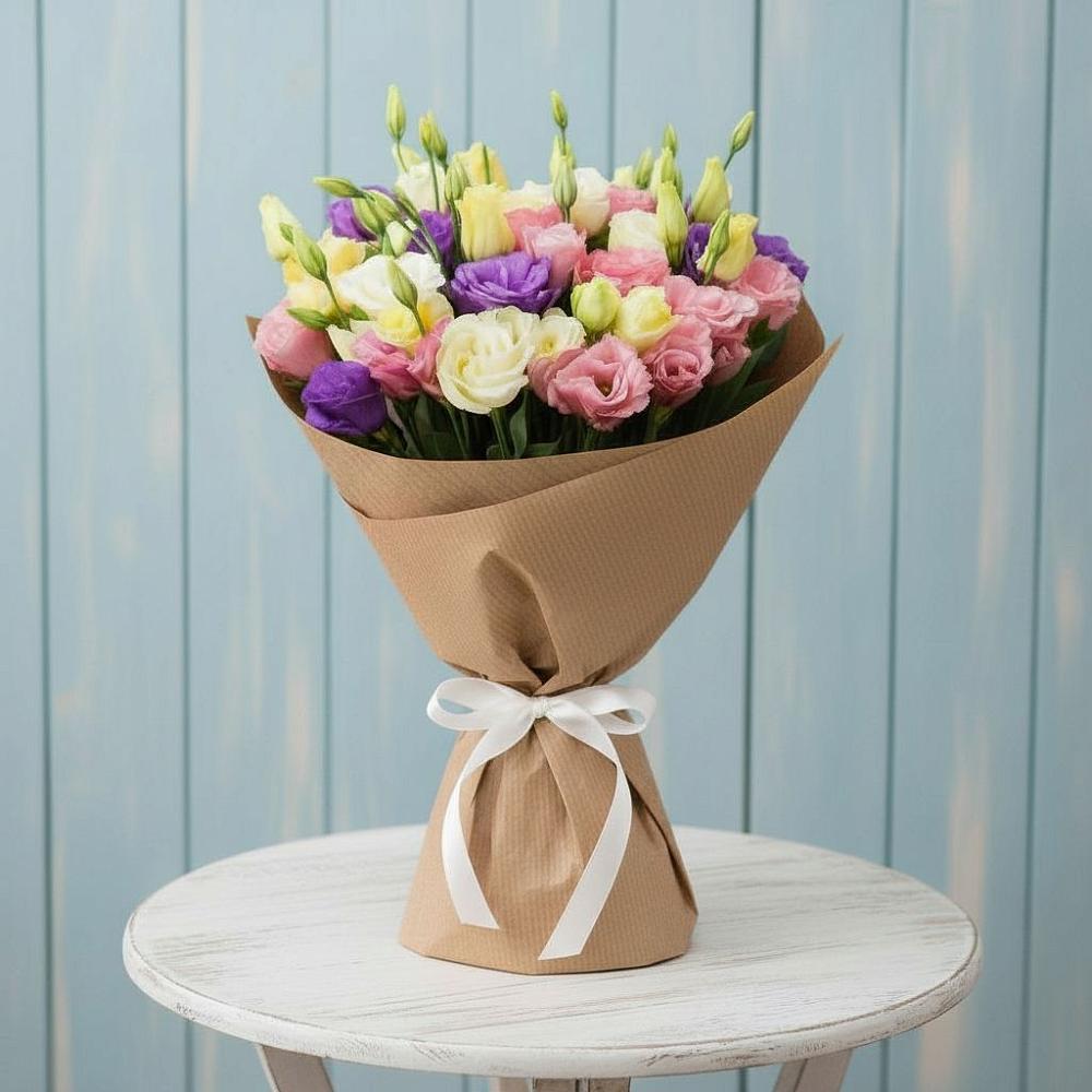 Букет цветов из: Лизиантусы в Реммаш