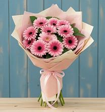 Букет цветов из:  Герберы #REPLACE_PRED# Реммаш