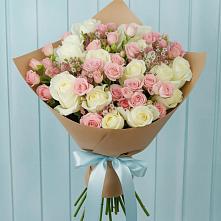 Букет цветов из:  Розы #REPLACE_PRED# Реммаш