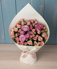 Букет цветов из:  Розы #REPLACE_PRED# Реммаш