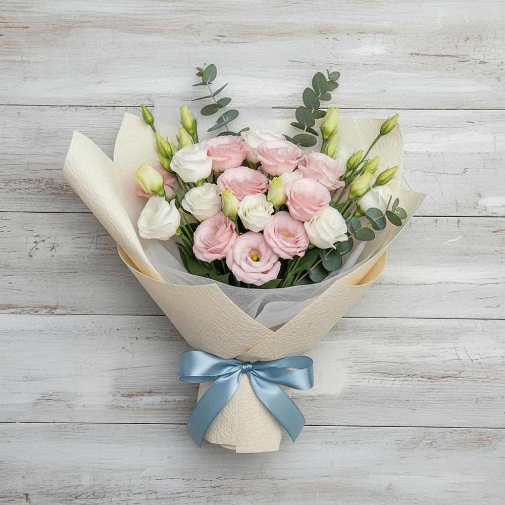 Букет цветов из: Лизиантусы в Реммаш